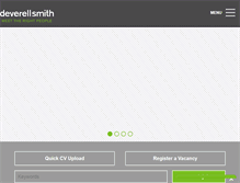 Tablet Screenshot of deverellsmith.com